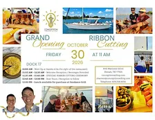 Grand Opening Ribbon Cutting - Conception Sailing