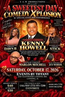 SWEETEST DAY COMEDY XPLOSION POWERED BY *S.A.W PRODUCTIONS