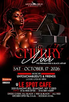 CHERRY NOIR “ RED & BLACK AFFAIR”