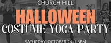 Halloween Costume Yoga Party