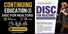 Continuing Education - 2 Hour - Disc for Realtors