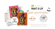 PAINT & SIP: Pet Portraits (Limefish Studio @ Sip Society)