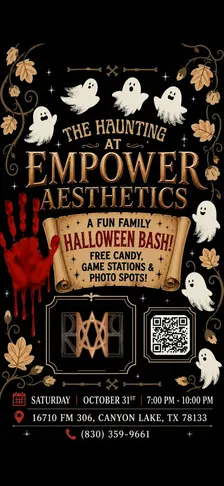 The Haunting at Empower Aesthetics