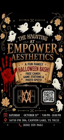 The Haunting at Empower Aesthetics