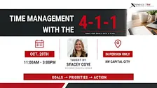 Time Management with the 4-1-1