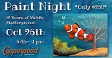 Clownfish Paint Night