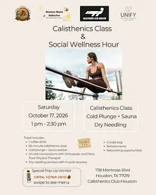 Calisthenics Workout + Social Wellness Hour