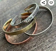 3 x Bangle Workshop Copper Brass and Aluminuim