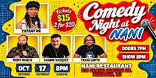 COMEDY NIGHT AT NANI RESTAURANT