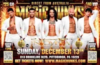 Australia's Magic Hunks Live in Pittsburgh, PA!