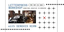 Type Together: A Hands-On Letterpress Workshop