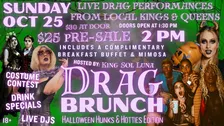 Drag Brunch: Halloween Hotties & Hunks Edition