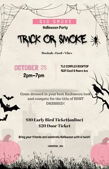 Big Smoke: TRICK OR SMOKE HOLLOWEEN
