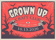 Grown Up Craft Club: Kinusaiga Edition