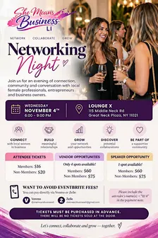 She Means Business Networking Night