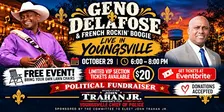 Geno Delafose Live in Youngsville | John Trahan Jr. Fundraiser