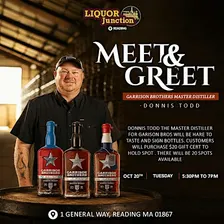 Meet & Greet Garrison Brothers Tasting Event @ Reading Location