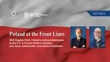 Conversation with the Acting Ambassador of Poland, Bogdan Klich | GSF2026