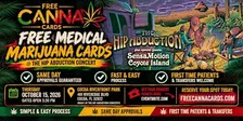 FREE Medical Marijuana Cards @ The Hip Abduction Concert (Cocoa)