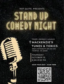 Not Quite's Monthly Comedy Showcase