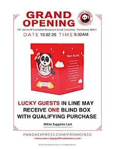 Panda Express Grand Opening Celebration