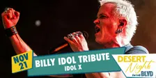 Billy Idol Tribute Concert - City of Desert Hot Springs