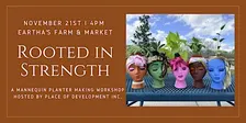 Rooted In Strength- Mannequin Planter Making Workshop