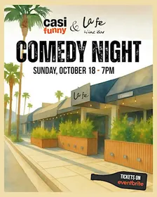 Stand-Up Comedy Night @ La Fe Wine Bar