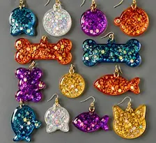 Halloween Resin Earring Bar