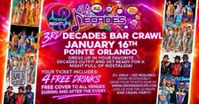3rd Decades Bar Crawl