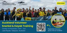 Auckland Volunteer Snorkel Guide & Safety Kayak Training