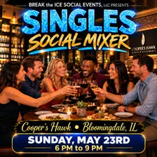 Singles Social Mixer Bloomingdale, IL Cooper's Hawk