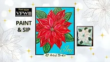 Poinsettia Paint & Sip