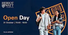 Heriot-Watt University Dubai, October 31 Open Day 2026