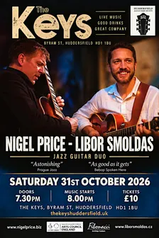Nigel Price and Libor Šmoldas guitar duo