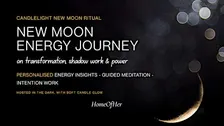 Candlelight New Moon Ritual on transformation, shadow work & power