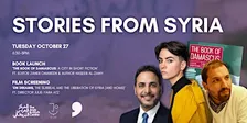 Stories from Syria: Book Launch & Film Screening