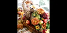 Thanksgiving Cornucopia Arrangement | Brenda Dwyer, instructor