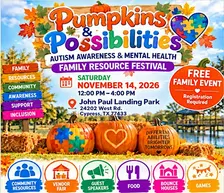 Pumpkins & Possibilities Autism Awareness & Mental Health Family Festival