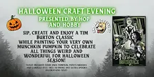 Hop and Hobby: A Halloween Beetlejuice Craft Evening!
