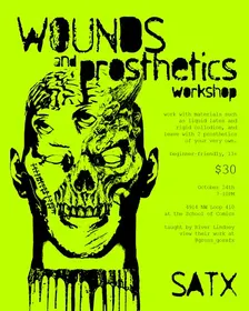 Wounds & Prosthetics Workshop