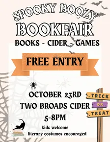 Spooky Boozy Bookfair