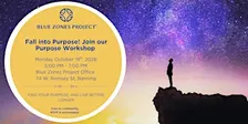 Fall into Purpose! Purpose Workshop - BZP Banning