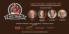 Can you be counted on? GUY TALKS