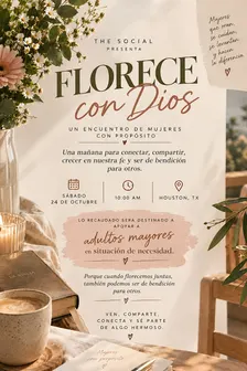 Florece con Dios