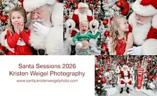 2026  Santa Pictures with Kristen Weigel Photography
