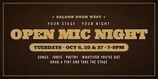 Open Mic Night at Saloon Door West