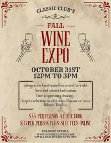 Classic Club Fall Wine Expo