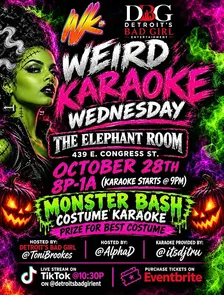 Monster Bash Costume Karaoke Party