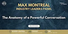 MAX Montreal and McKinsey & Company Industry Leaders Panel